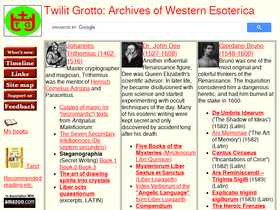 'esotericarchives.com' screenshot