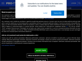 'protvplus.ro' screenshot