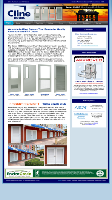 clinedoors.com