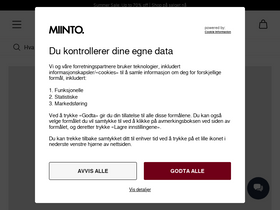 'miinto.no' screenshot