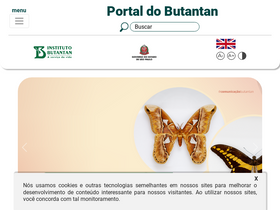 'butantan.gov.br' screenshot