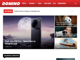 'dominomagazin.com' screenshot