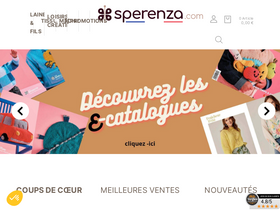 'sperenza.com' screenshot