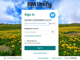 'rmunify.com' screenshot