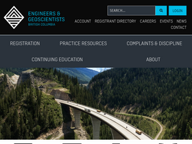 'egbc.ca' screenshot