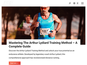 'runbryanrun.com' screenshot