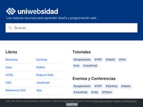 'uniwebsidad.com' screenshot