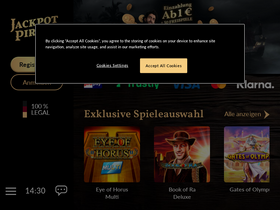 'jackpotpiraten.de' screenshot