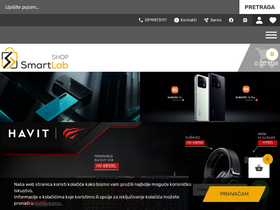 'smartlab.hr' screenshot