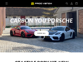 frog-venom.com homepage screenshot