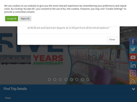 'ltmetro.com' screenshot