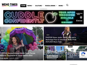 'wehotimes.com' screenshot