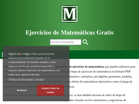 'mateslibres.com' screenshot