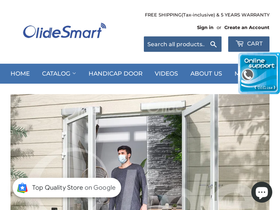 olidesmart.com homepage screenshot