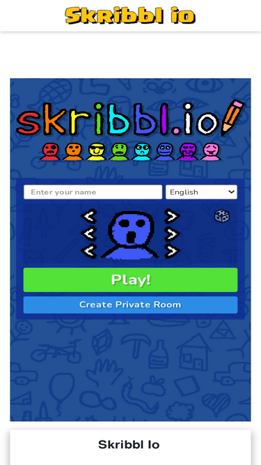 Play Scribble Skribbl io - Guess It Online for Free on PC & Mobile