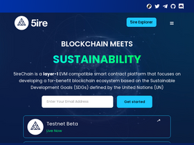 '5ire.org' screenshot