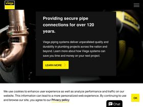 'viega.us' screenshot