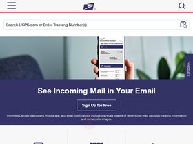 'usps.com' screenshot