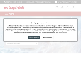 'sportauspuff-direkt.de' screenshot