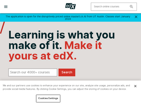 'edx.org' screenshot