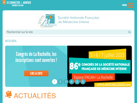 'snfmi.org' screenshot