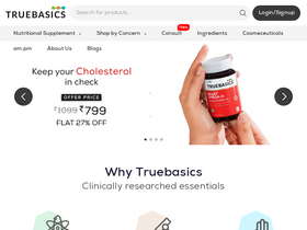 'truebasics.com' screenshot