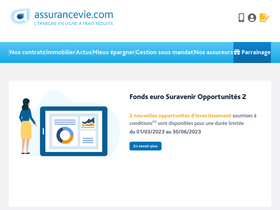 'assurancevie.com' screenshot