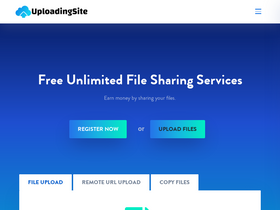 'uploadingsite.com' screenshot
