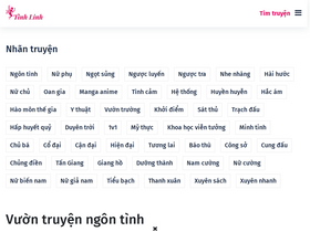 'tinhlinh.com' screenshot