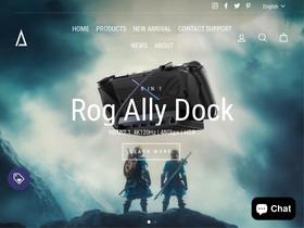 Maxonar homepage screenshot