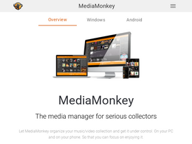 'mediamonkey.com' screenshot