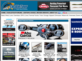 'tackletour.com' screenshot