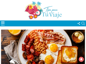 'tipsparatuviaje.com' screenshot