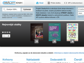 'obalkyknih.cz' screenshot