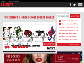'wissports.net' screenshot