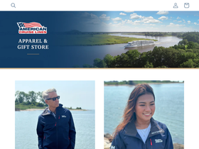 American Cruise Lines homepage screenshot