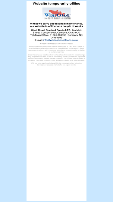 westcoastseafoods.co.uk