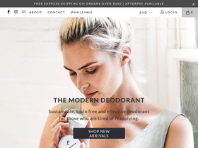 exposednaturals.com.au homepage screenshot