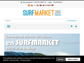 'surfmarket.org' screenshot