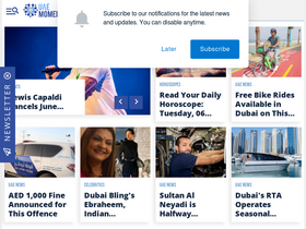 'uaemoments.com' screenshot