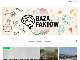 'bazafaktow.pl' screenshot