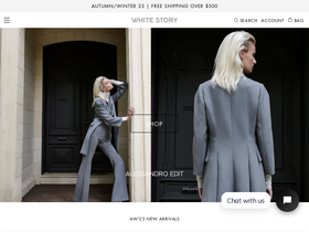 whitestory.com.au homepage screenshot