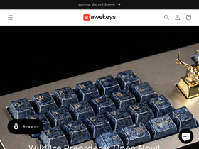 Awekeys website screenshot