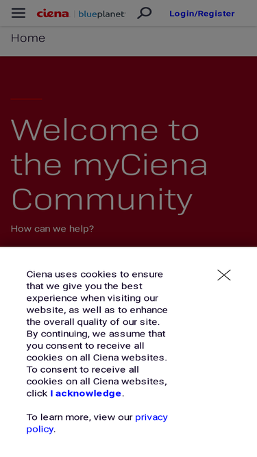 my.ciena.com