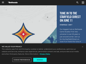 'bethsoft.com' screenshot