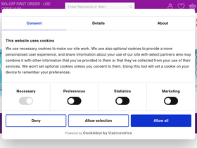 'vampirevape.co.uk' screenshot