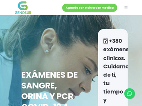 'genosur.com' screenshot