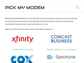 pickmymodem.com