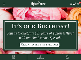 Tiptonhurst homepage screenshot