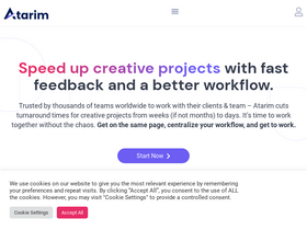 'atarim.io' screenshot